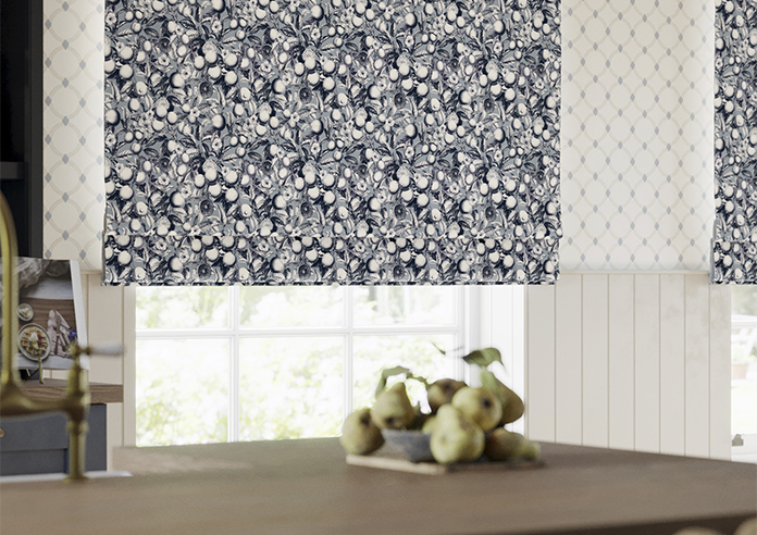 Plum Sketch, Misted - Twist&Fit Roman Blind - Image 5